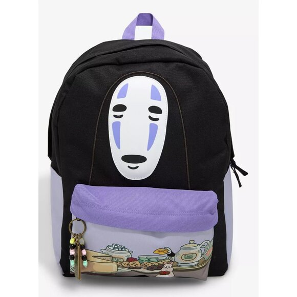 Studio Ghibli Spirited Away No-Face Food Backpack School Bag NEW main image 9
